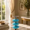 Luxury Buffalo Horn & Bone Mosaic Candle Stand